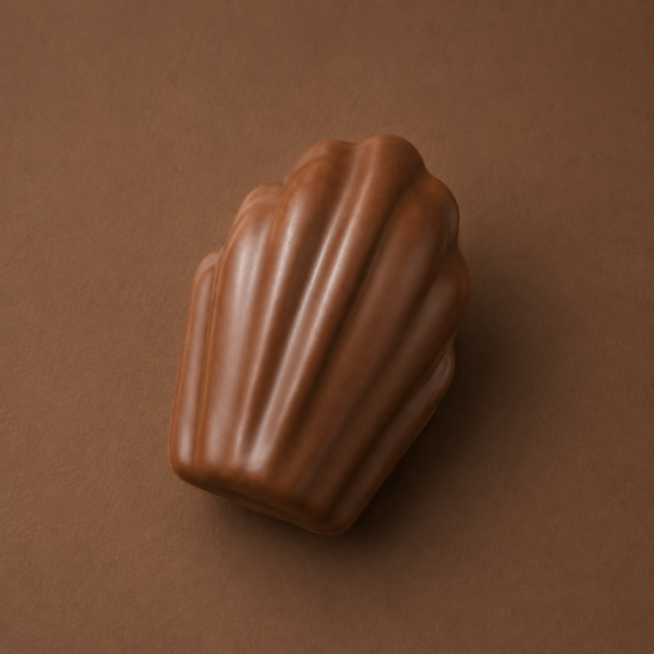 Madeleine choco noisette