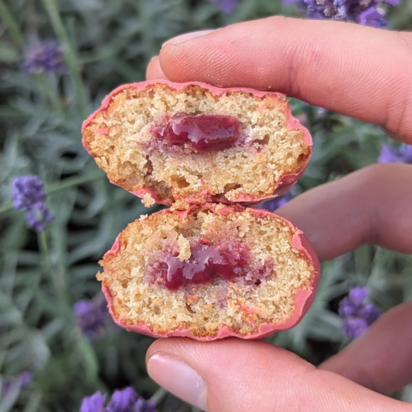 Madeleine framboise Madeleine framboise